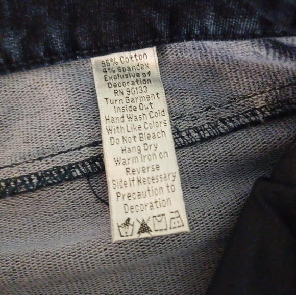 NWOT Quacker Factory Jeans Bootcut Dream Jeannes Dark Indigo Size 16 A210151 - Picture 5 of 6